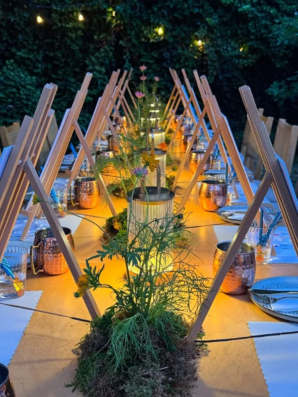 Garden Party Setup