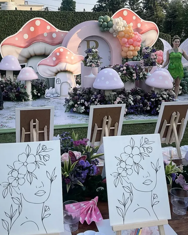 Enchanted Garden Backdrop