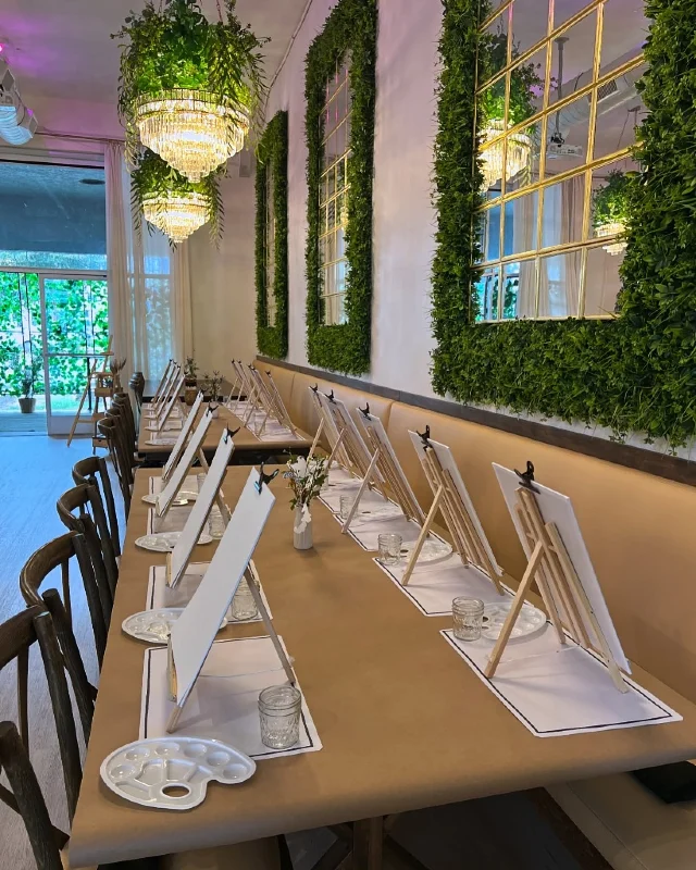 Indoor Studio with Greenery