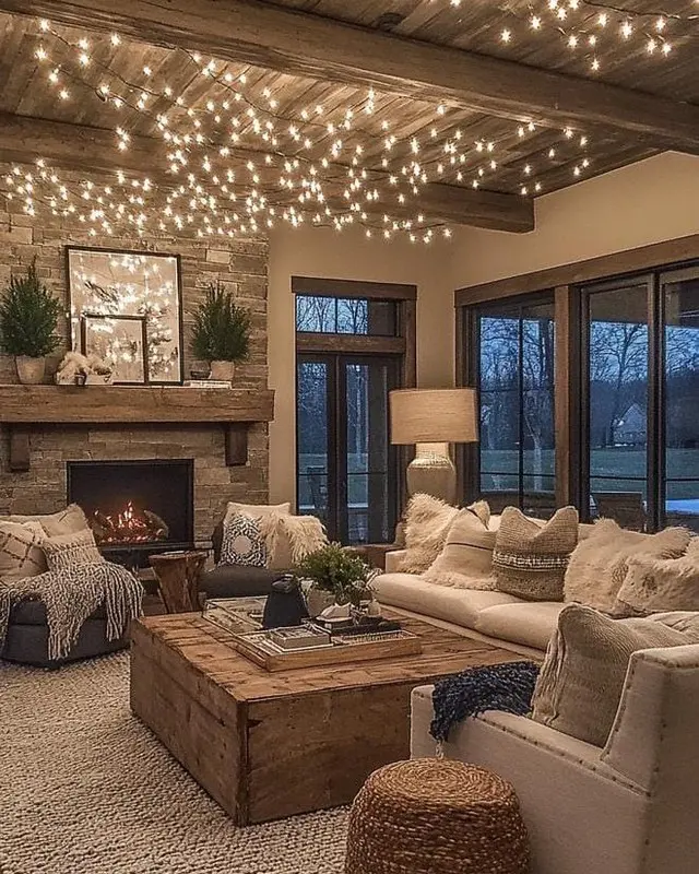 Twinkling Ceiling Lights
