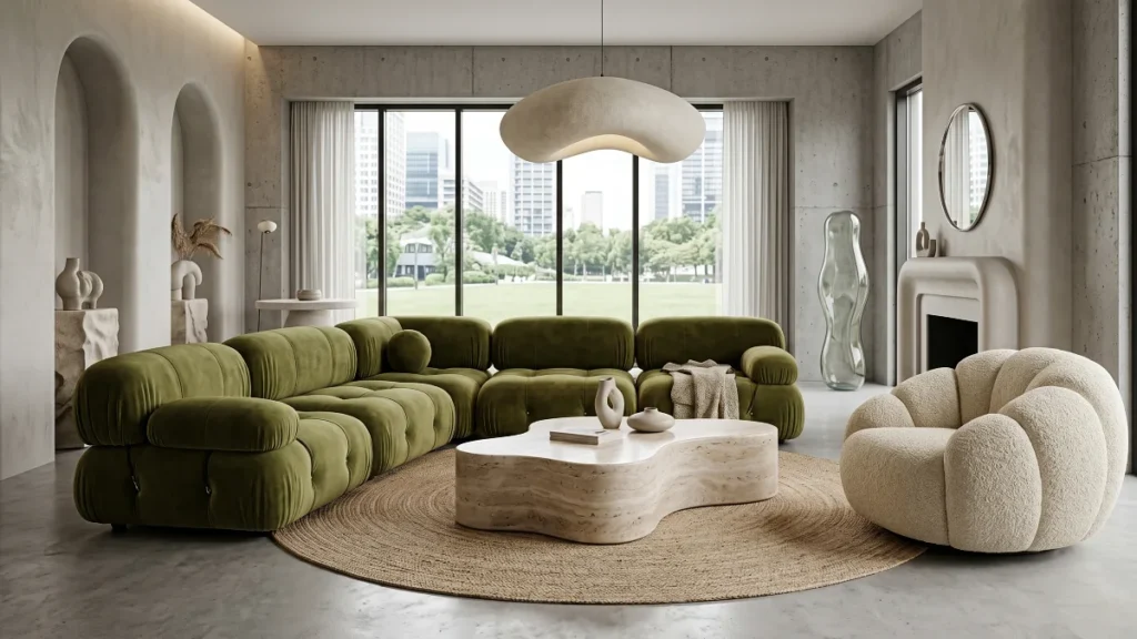 Biomorphic and Fat Furniture