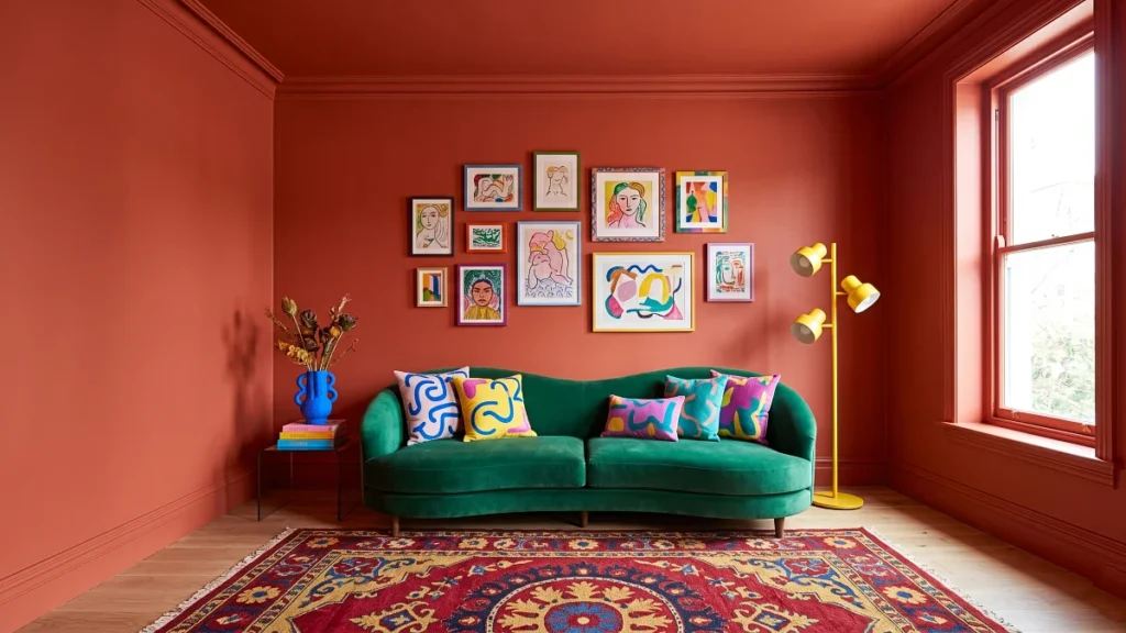 Color Drenching and Dopamine Decor