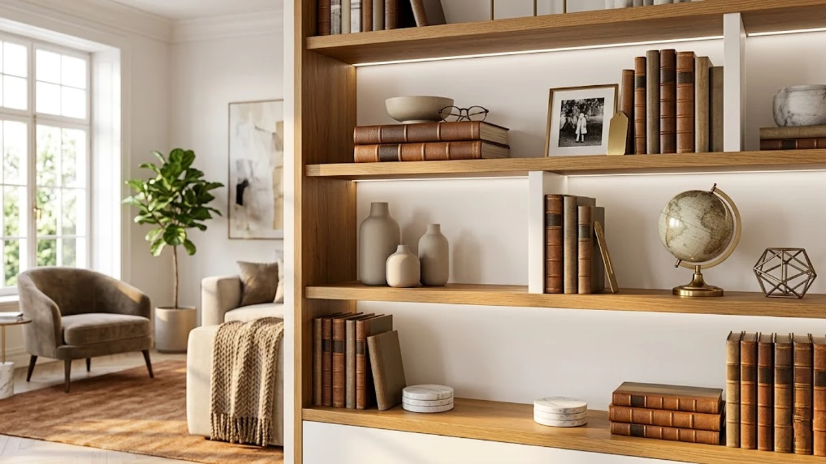 How to Style a Bookshelf in Your Living Room Like a Pro