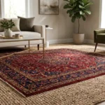 How to Layer Rugs in a Living Room for a Designer Look