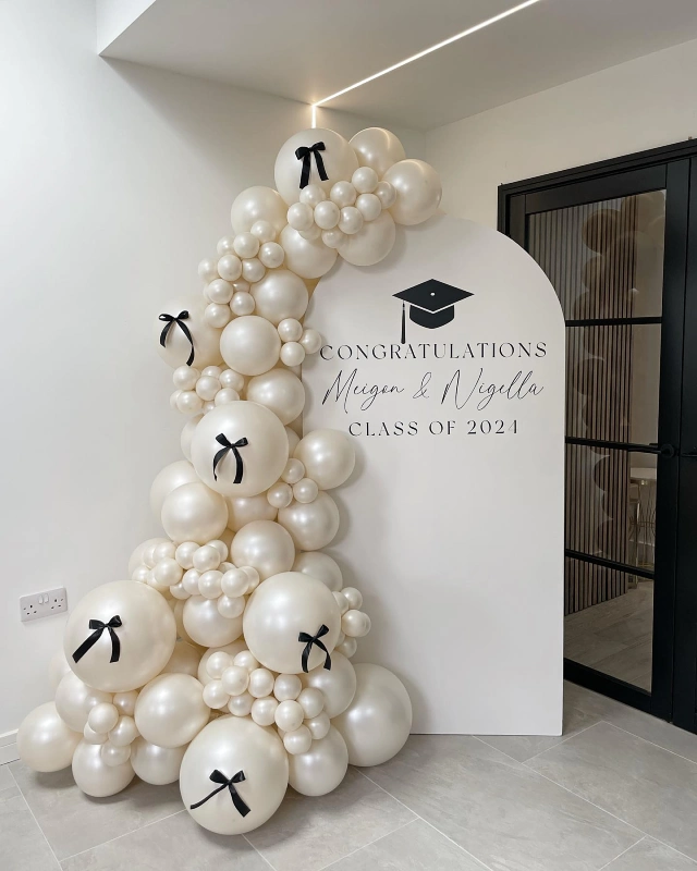 Arched Backdrop Display
