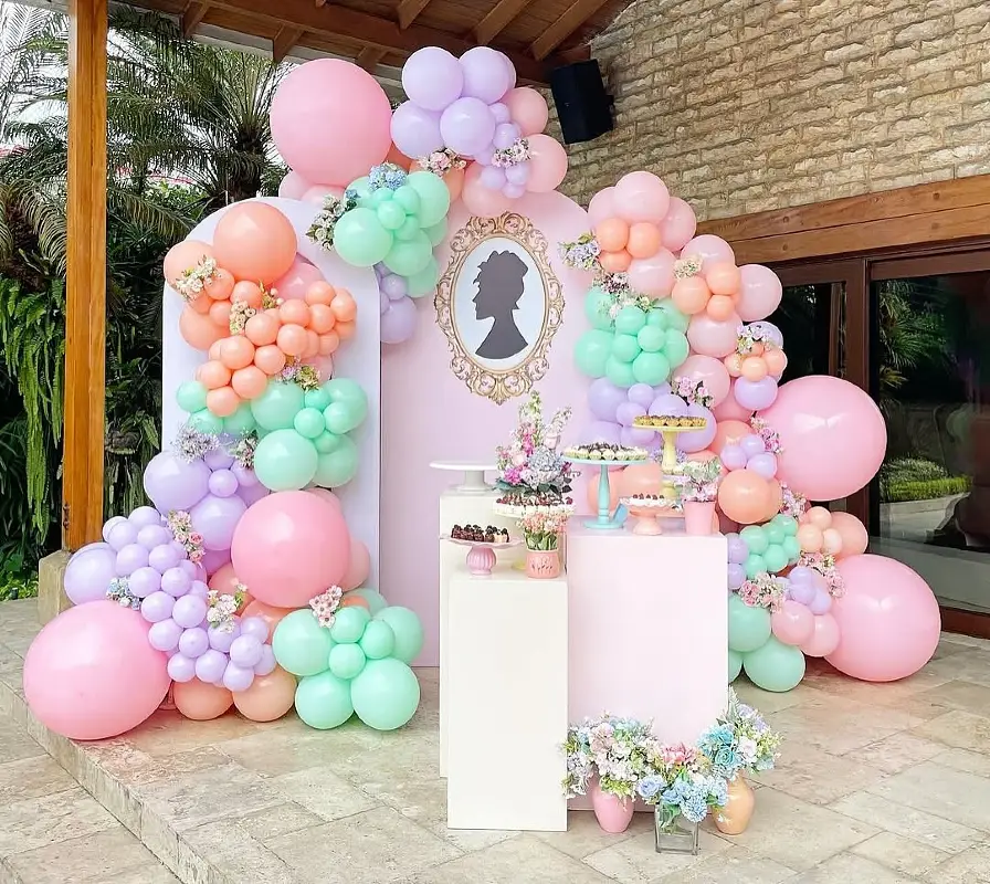 Pastel Silhouette Backdrop