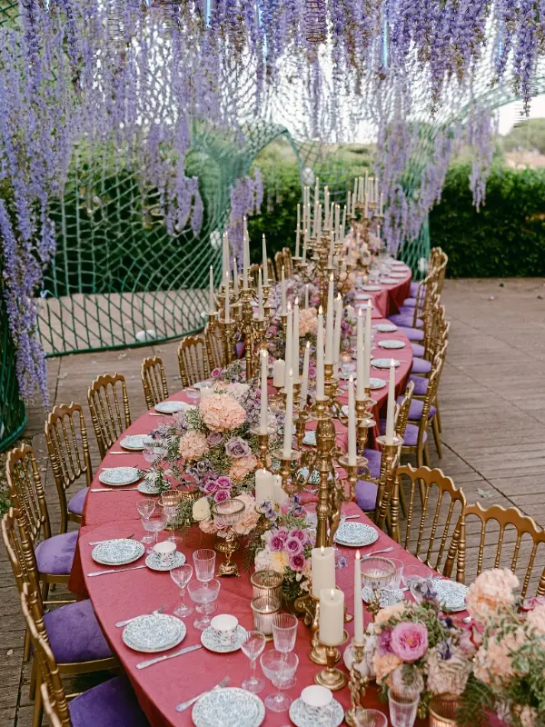 Wisteria Canopy Banquet