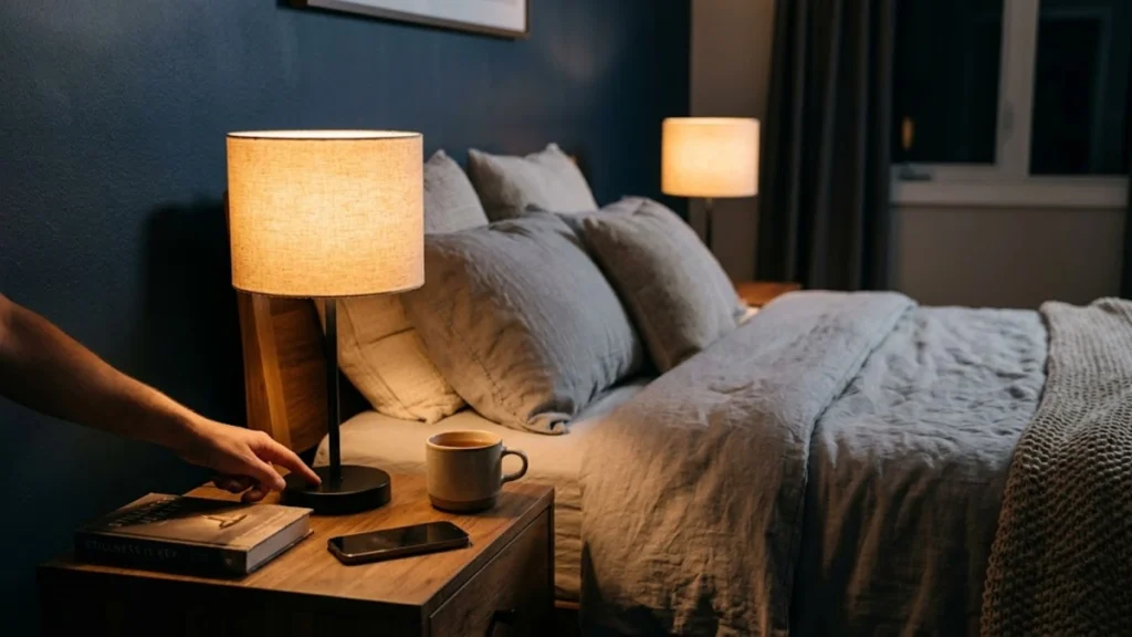 Sleek Touch Table Lamps for Warm Lighting