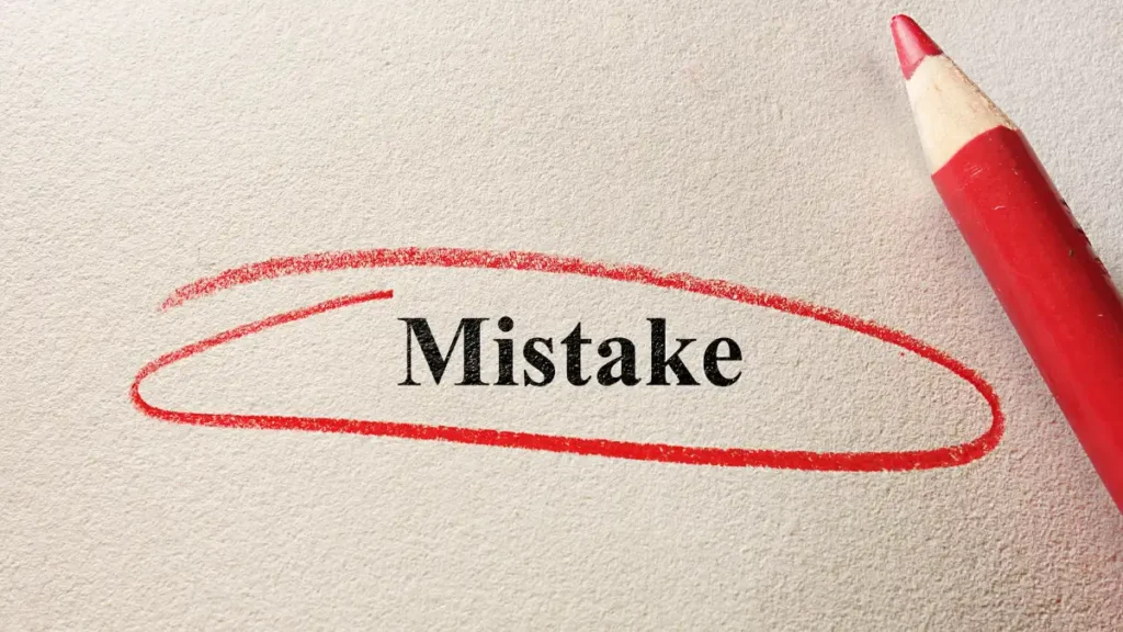 Mistakes