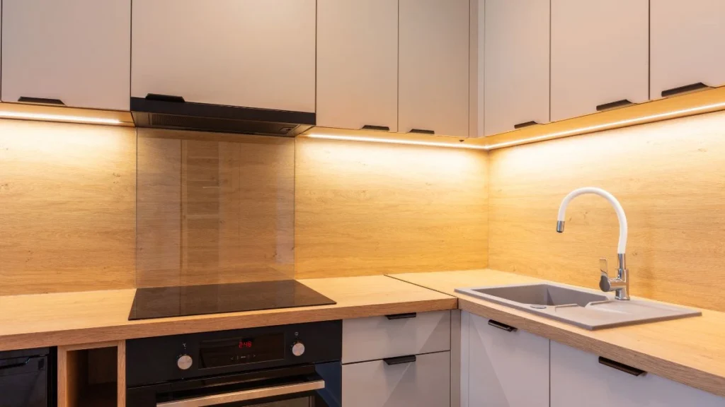 Under cabinet lighting