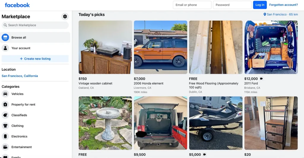 Facebook Marketplace
