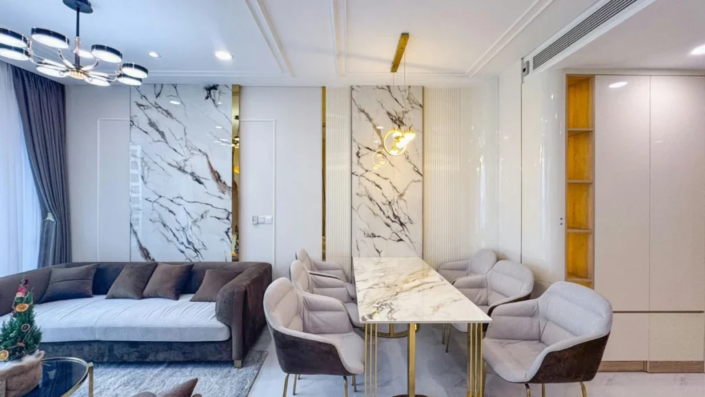 Softening the Space: Textiles, Lighting, and Greenery