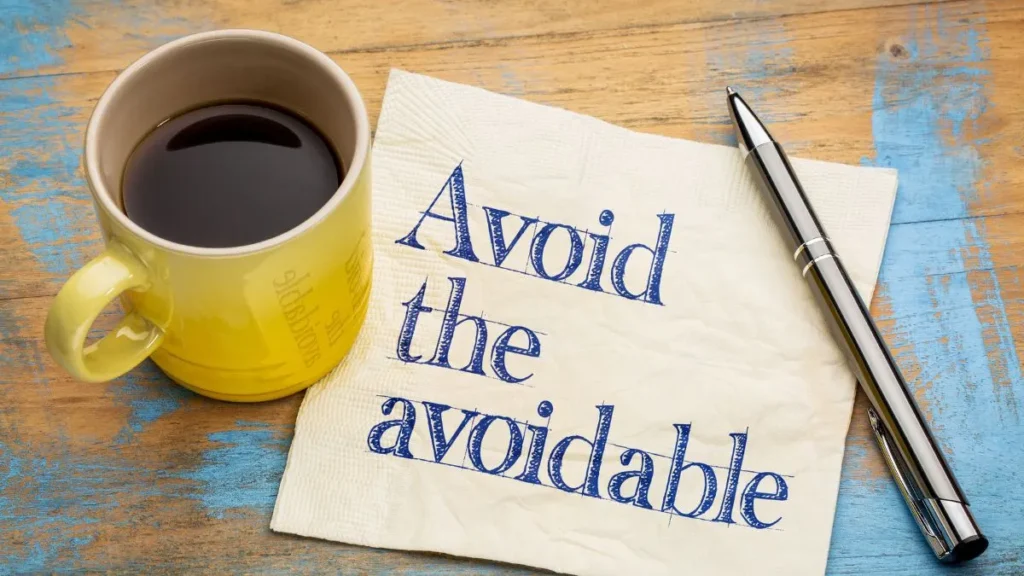 Mistakes to Avoid