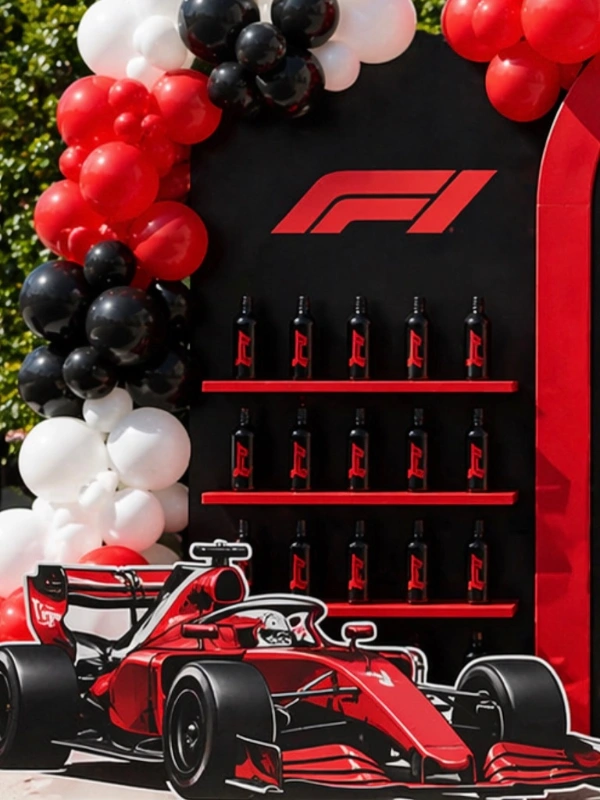 Formula 1 Backdrop Display