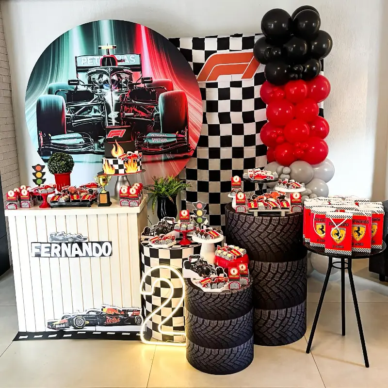 Multi-Level Trackside Dessert Station