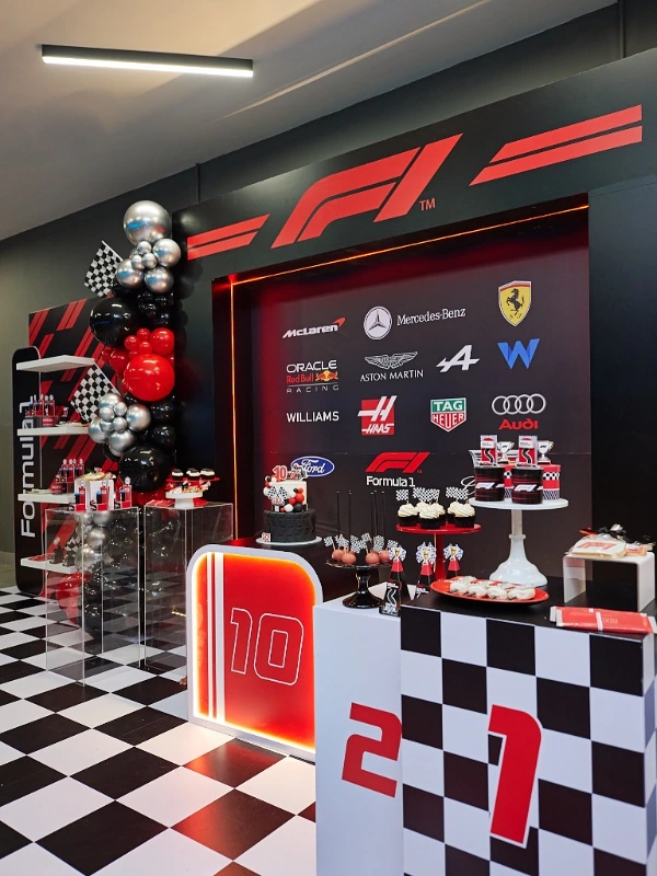 Team Logo Press Conference Wall