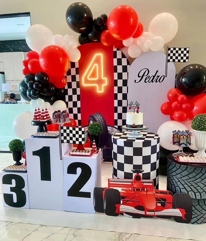 Winner's Podium Snack Station