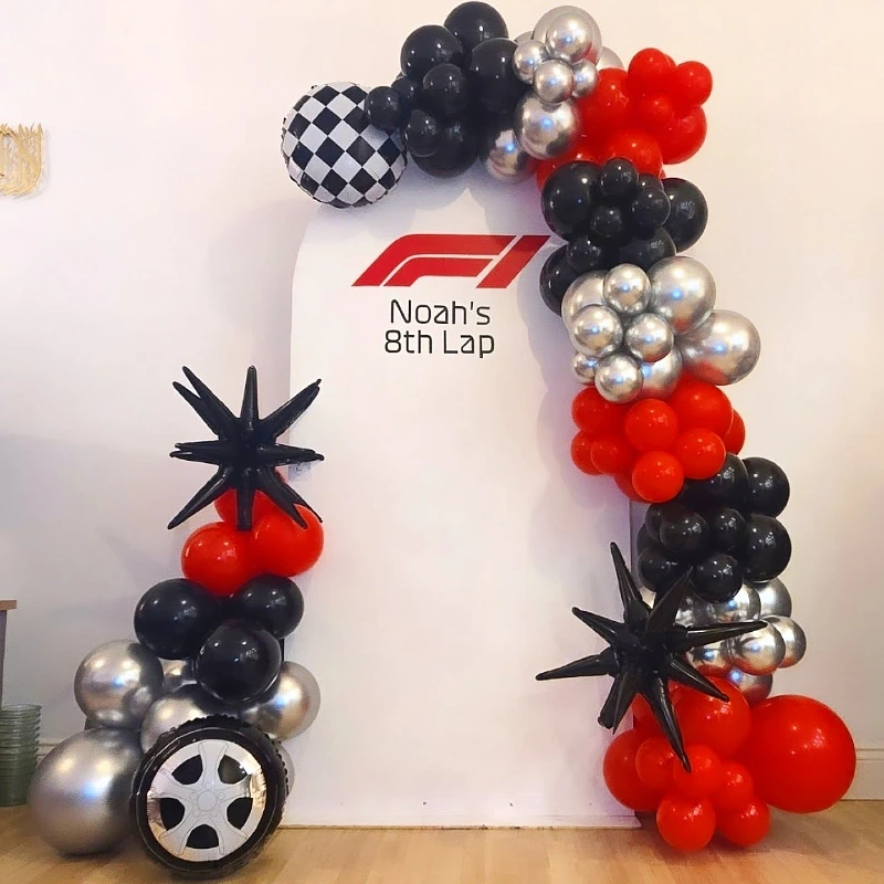 Metallic Balloon Archway Panel