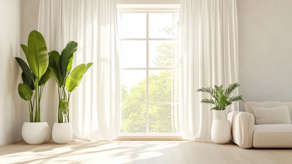 Floor to Ceiling Window Treatments