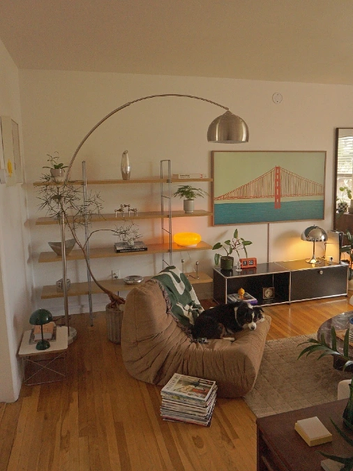 Position an Arched Floor Lamp