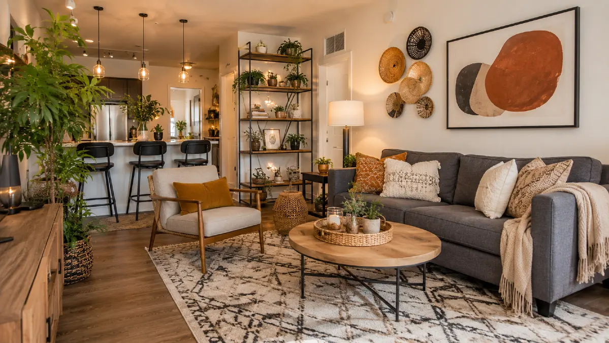 Apartment Decorating Ideas That Work Even When You Can't Paint the Walls
