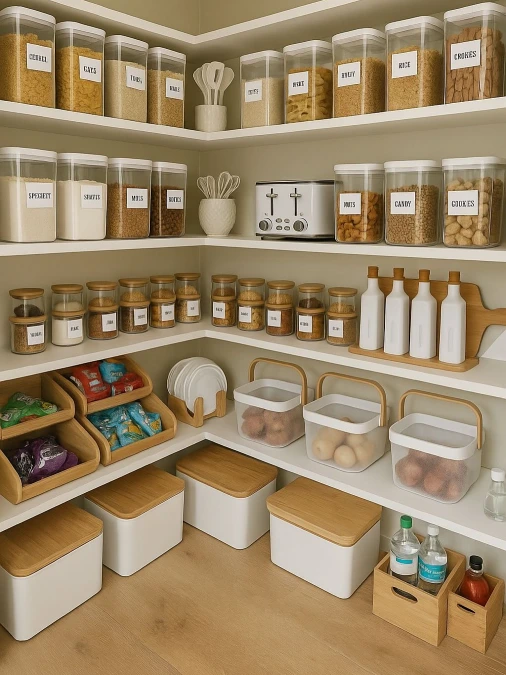 Uniform Pantry Food Canisters