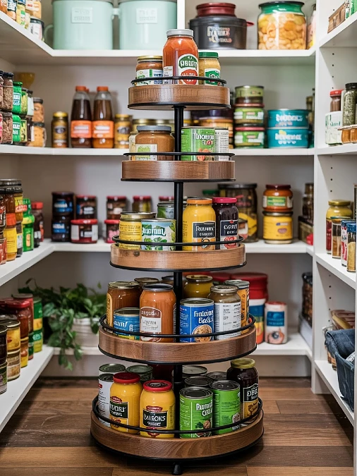 Multi Tiered Lazy Susan Tower