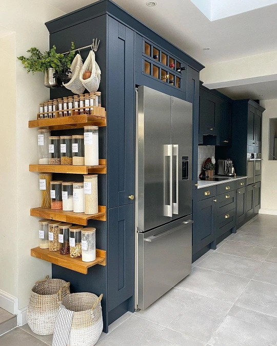 Cabinet Side End Display Shelves