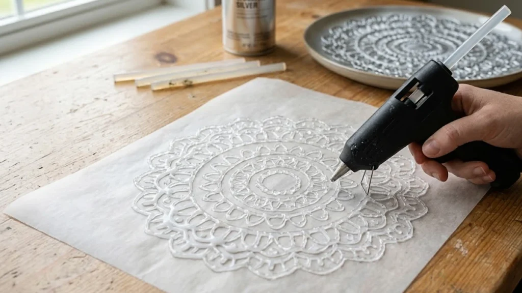 How to Make Textured Table Mats from Glue