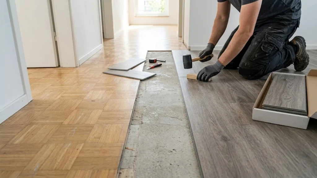 Swap Outdated Floors for Luxury Vinyl Plank (LVP)