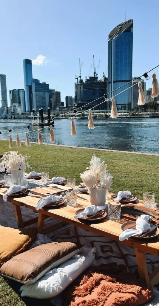 City Skyline Boho Picnic