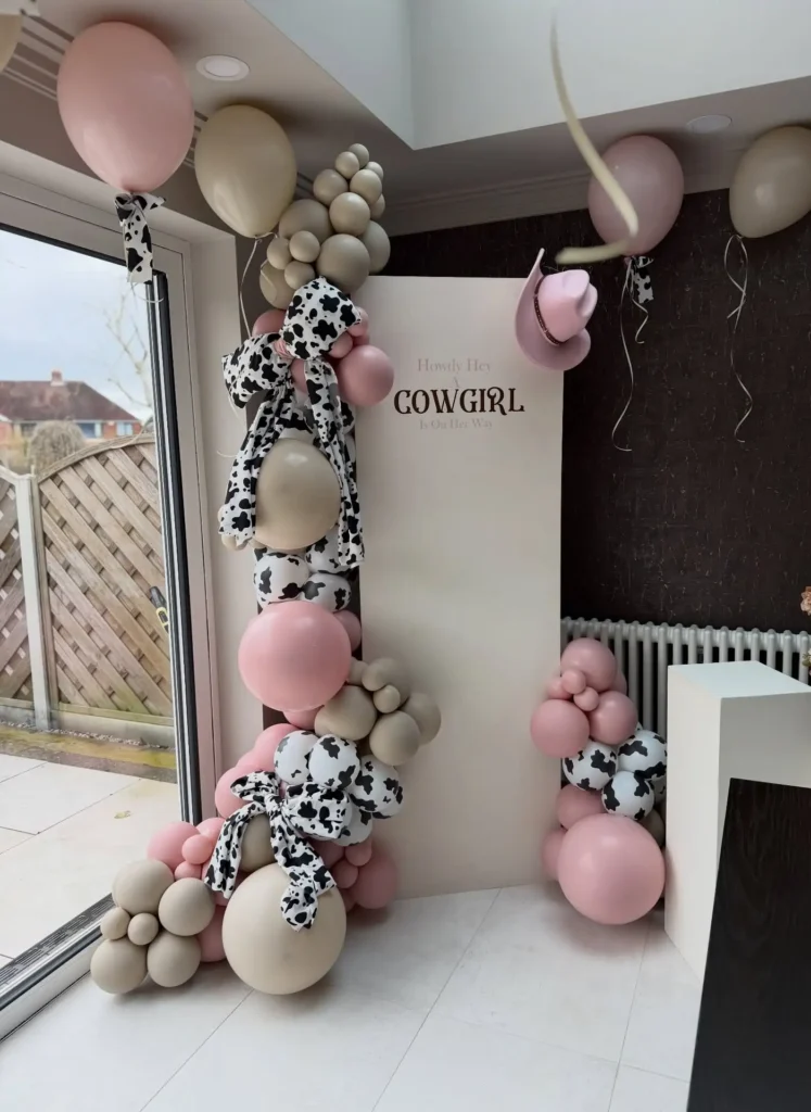 Cowgirl Baby Shower Backdrop