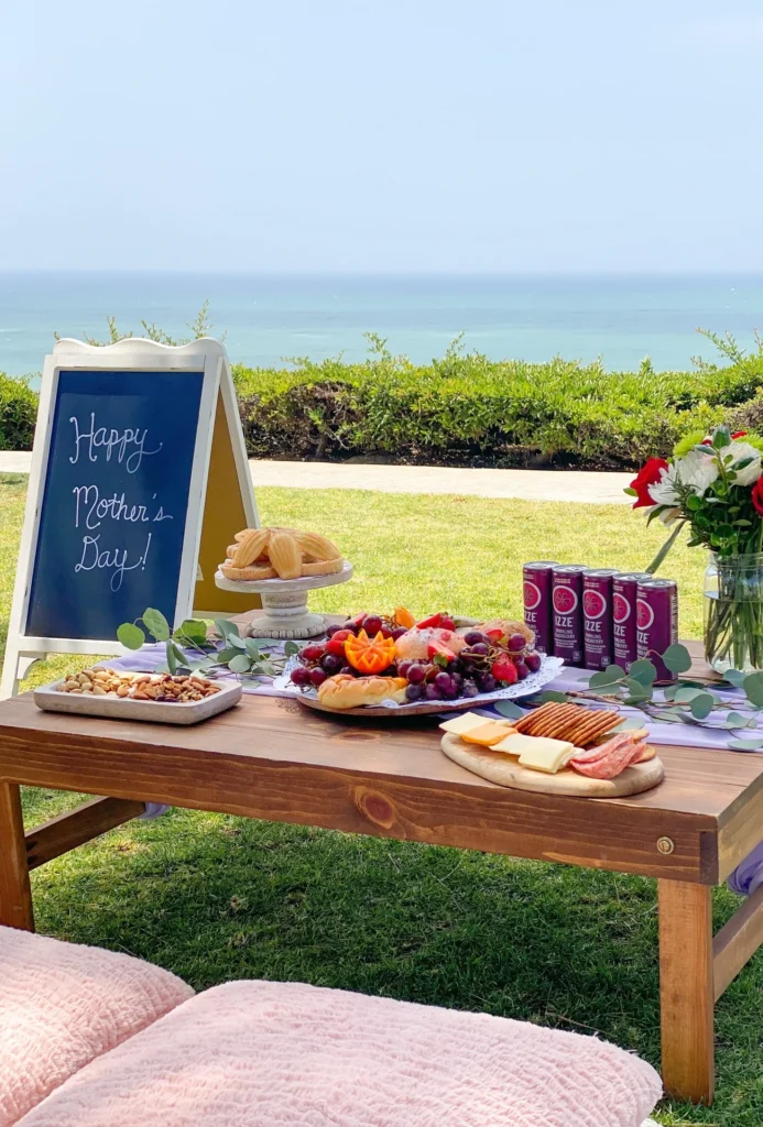 Oceanfront Grazing Table Picnic
