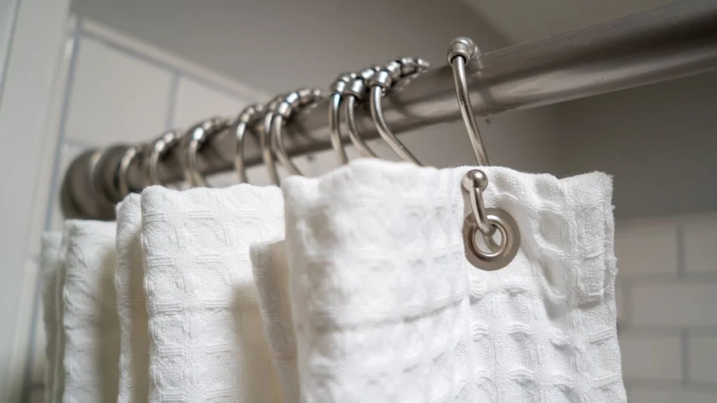 Attach Pinch Pleat Hooks to Builder Grade Curtains