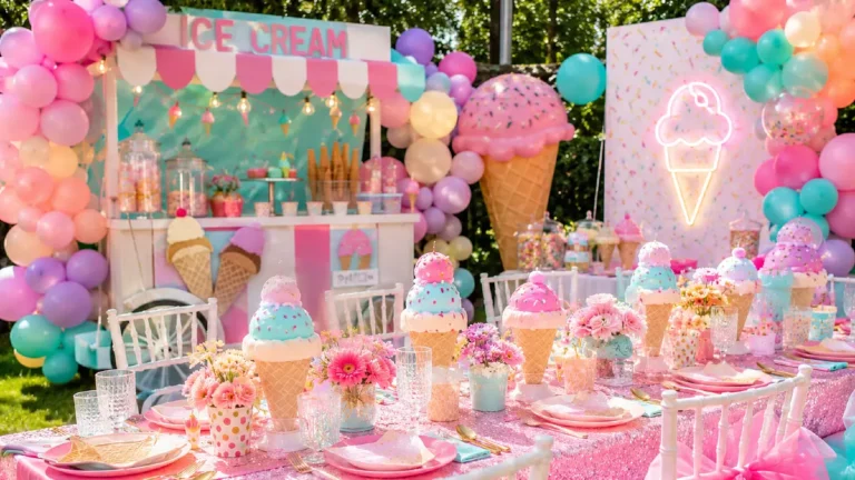 17 Ice Cream Party Decor Ideas That Make Summer Feel Like Pure Magic