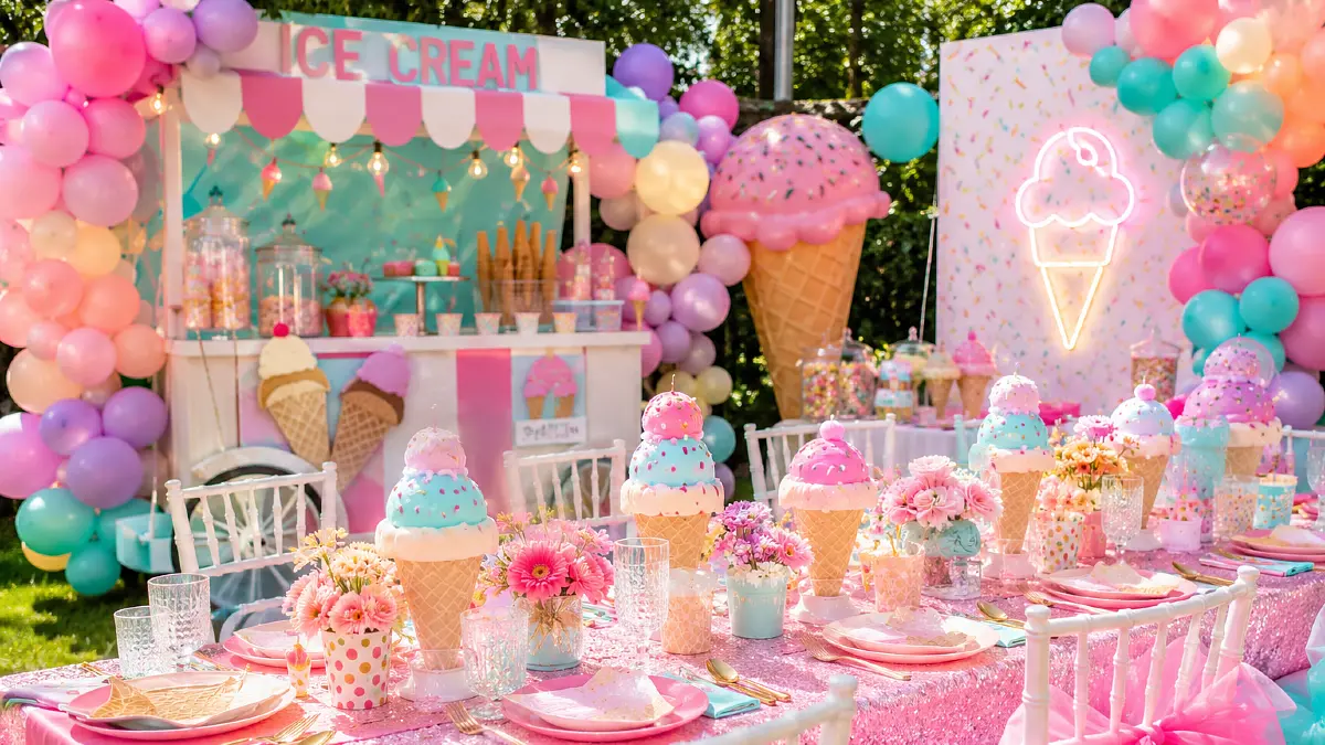 Ice Cream Party Decor Ideas That Make Summer Feel Like Pure Magic