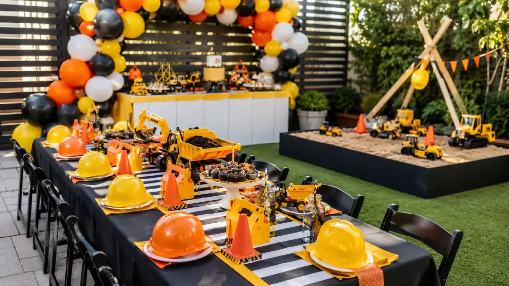 21 Construction Party Decor Ideas That Will Blow Every Little Builder’s Mind