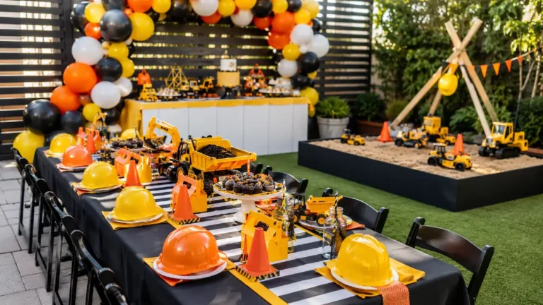 21 Construction Party Decor Ideas That Will Blow Every Little Builder’s Mind