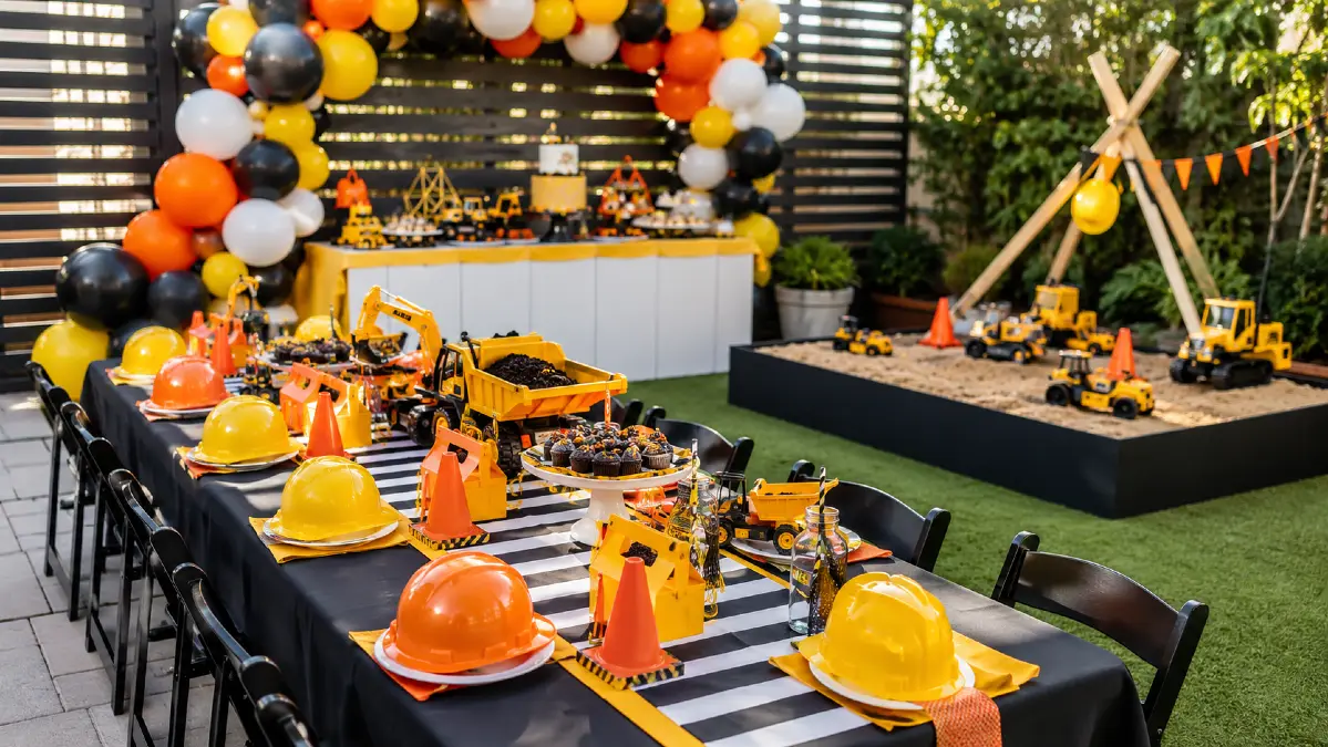 Construction Party Decor Ideas That Will Blow Every Little Builder's Mind