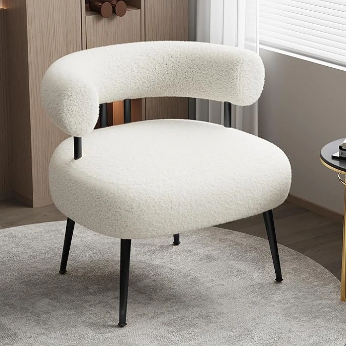 Boucle Accent Chair