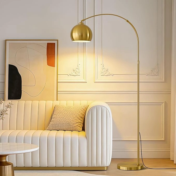 The Brass Floor Lamp