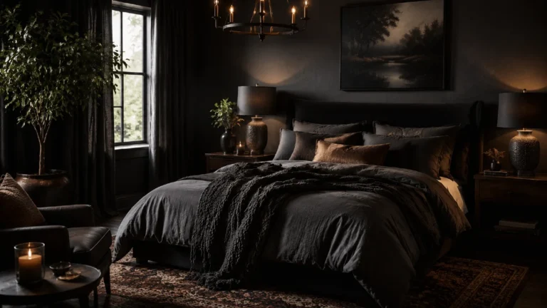 18 Dramatic Dark Moody Bedroom Ideas That Feel Bold and Surprisingly Restful