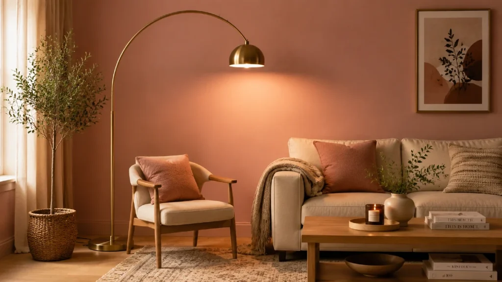 Lighting Tips for the Kendall Jenner Living Room Paint Match