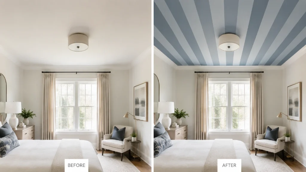Striped Ceiling Design
