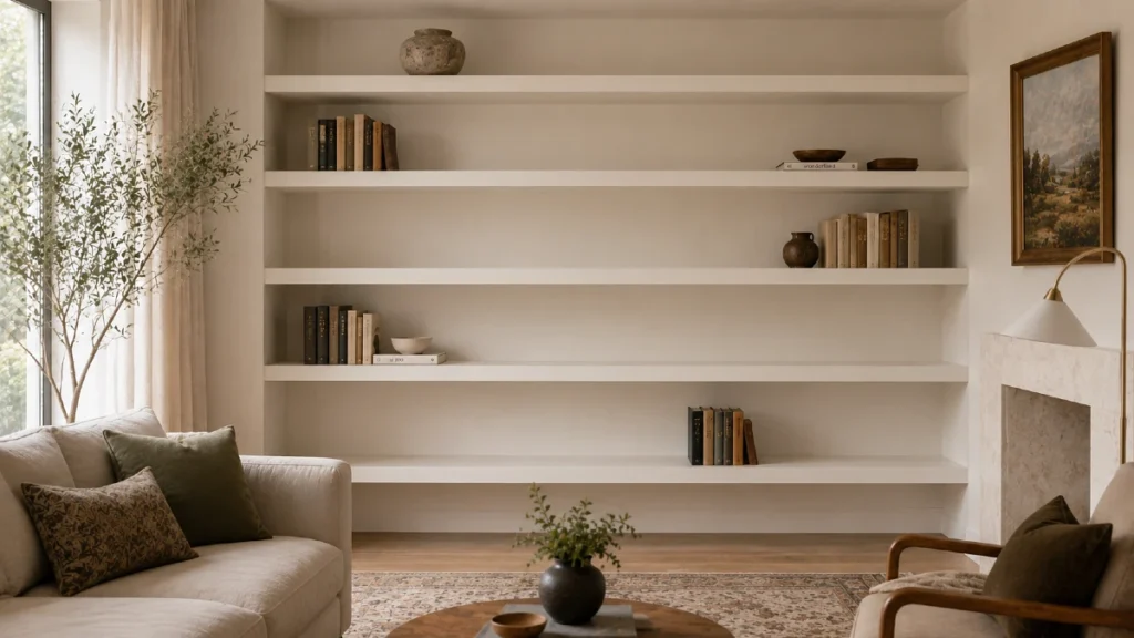The Rule of Thirds for Bookshelf Layout