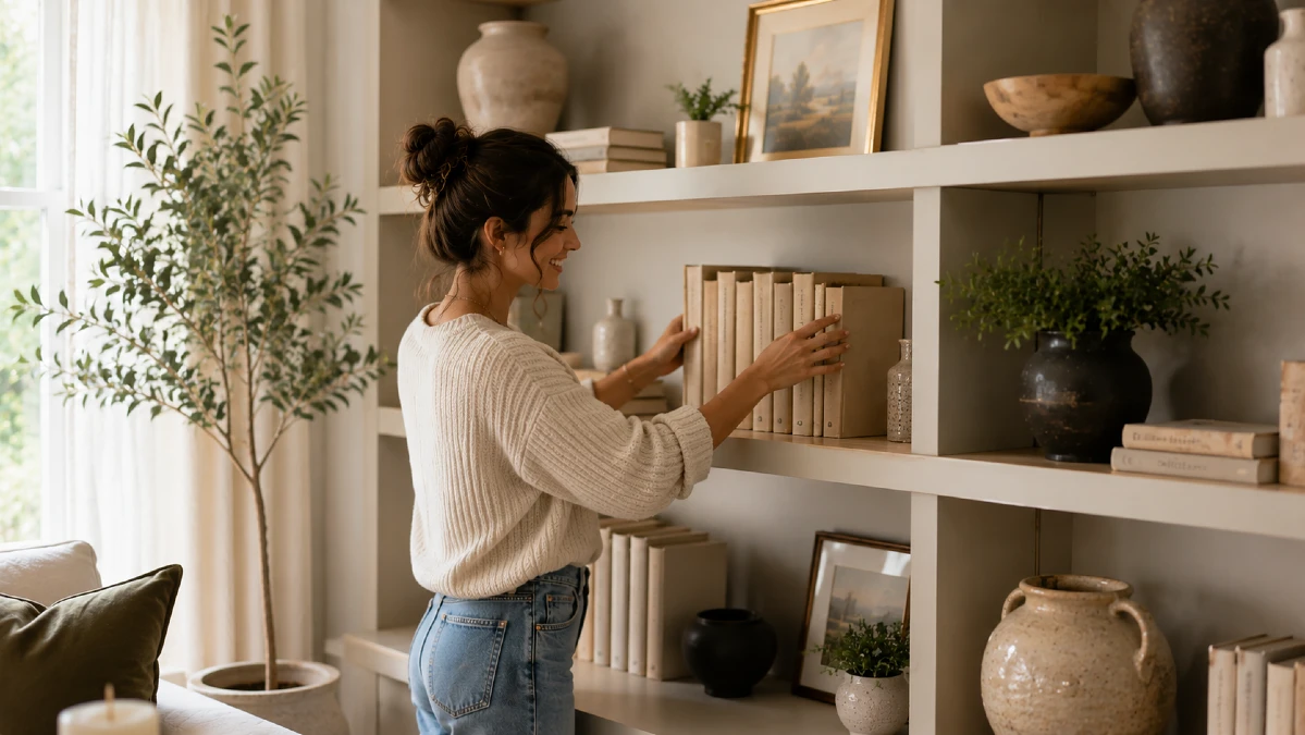 The $15 Styling Trick That Fixes Any Bookshelf Instantly