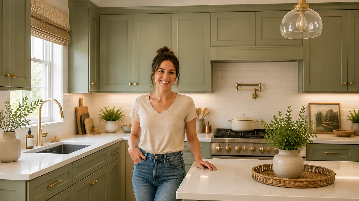I Painted My Kitchen Cabinets for $41 and Everyone Thinks I Renovated