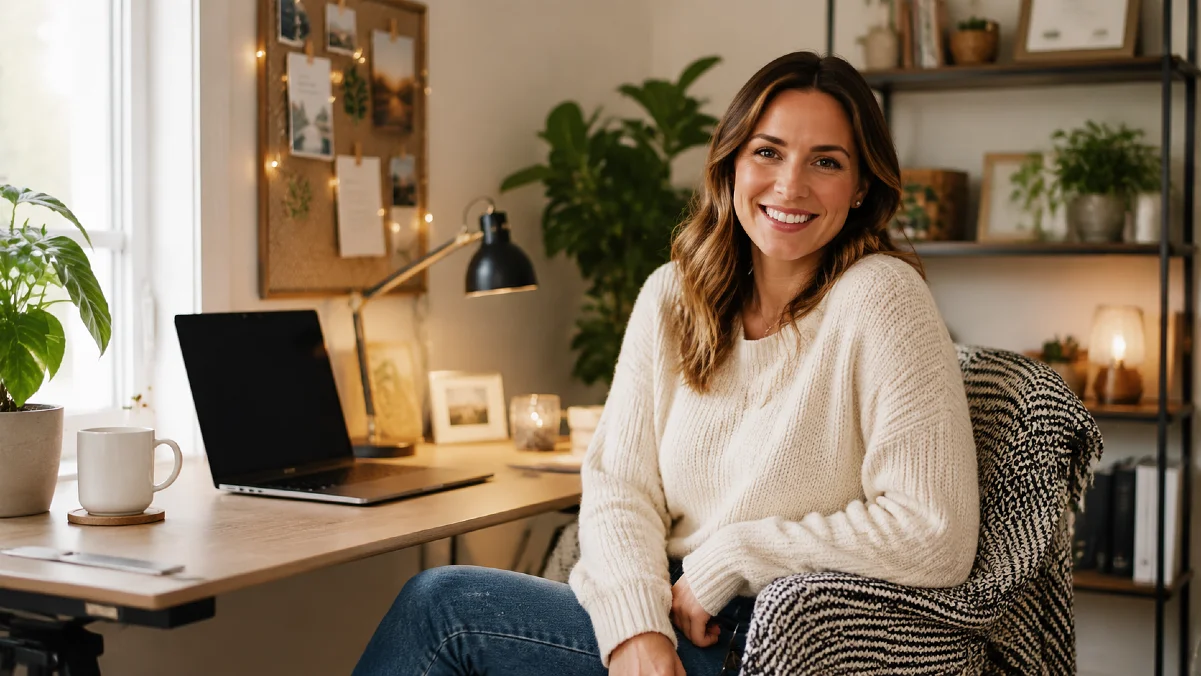 I Staged My Home Office for $60 and Got Three Job Offers in a Month