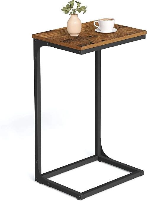 C Shaped Side Table