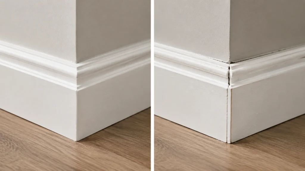 Cutting, Nailing, and The Magic of Caulk